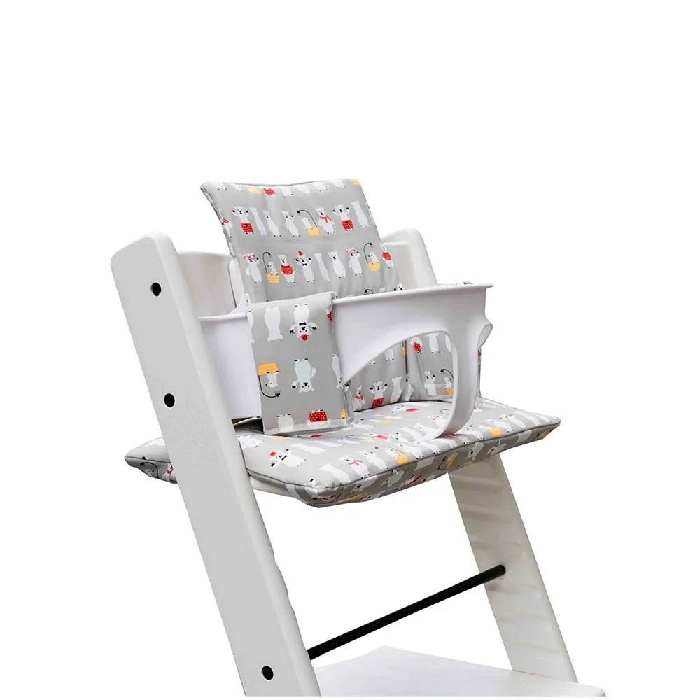 Imagem -06 - Personalize Stokke Tripp Trapp Jantar Cadeira Acessórios Bebê Refeição Almofada de Substituição Algodão ou à Prova Impermeável Água