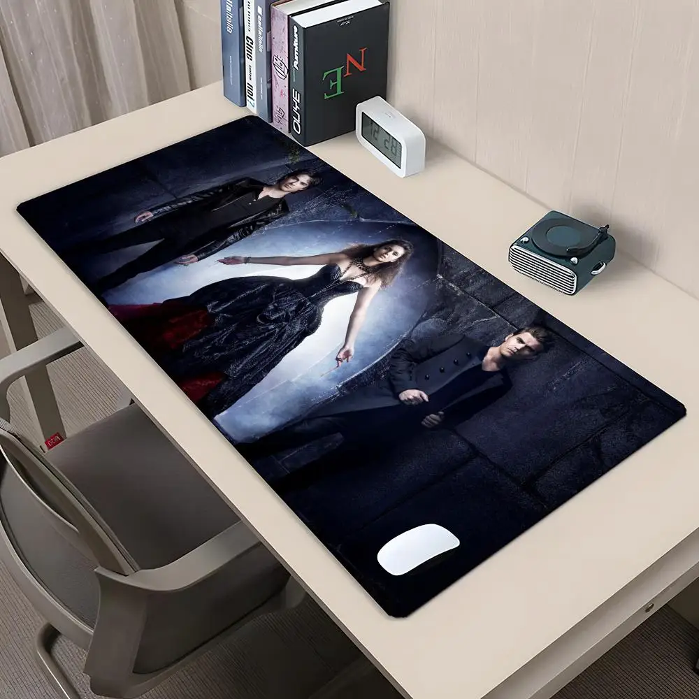 The Vampire Diaries Mouse Pad Rubber Antislip Keyboard Pad 40x90cm Mousepad Gaming Accessories XXL Office Computer Mat