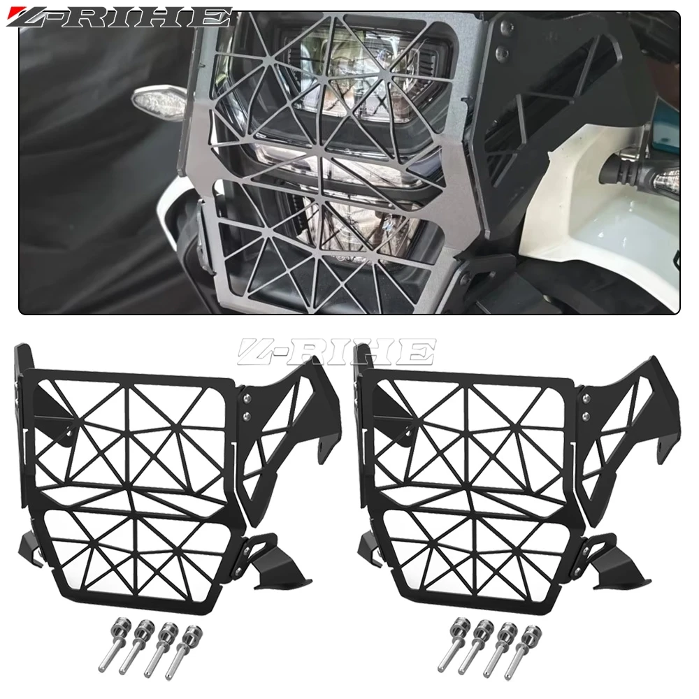 

Motorcycle Headlamp Front Light Protection Cover For CFMOTO CF MOTO 450 MT 2024 2025 2026 450MT Headlight Grille Guard Protector