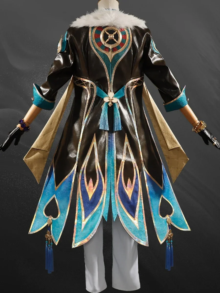 

Aventurine Cosplay Costume Suit Full Set Game Honkai:Star Rail Halloween Outfits Men Anime Clothing S-XXL