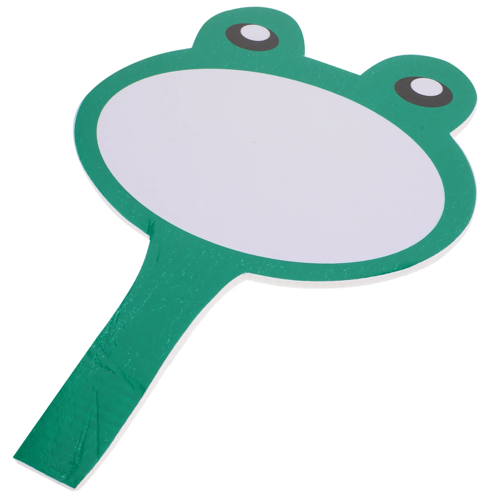 

Foam Handheld Whiteboard Dry Erase Paddle Reusable Scoring Board Lap Game Student Answer Board Lightweight for Auction