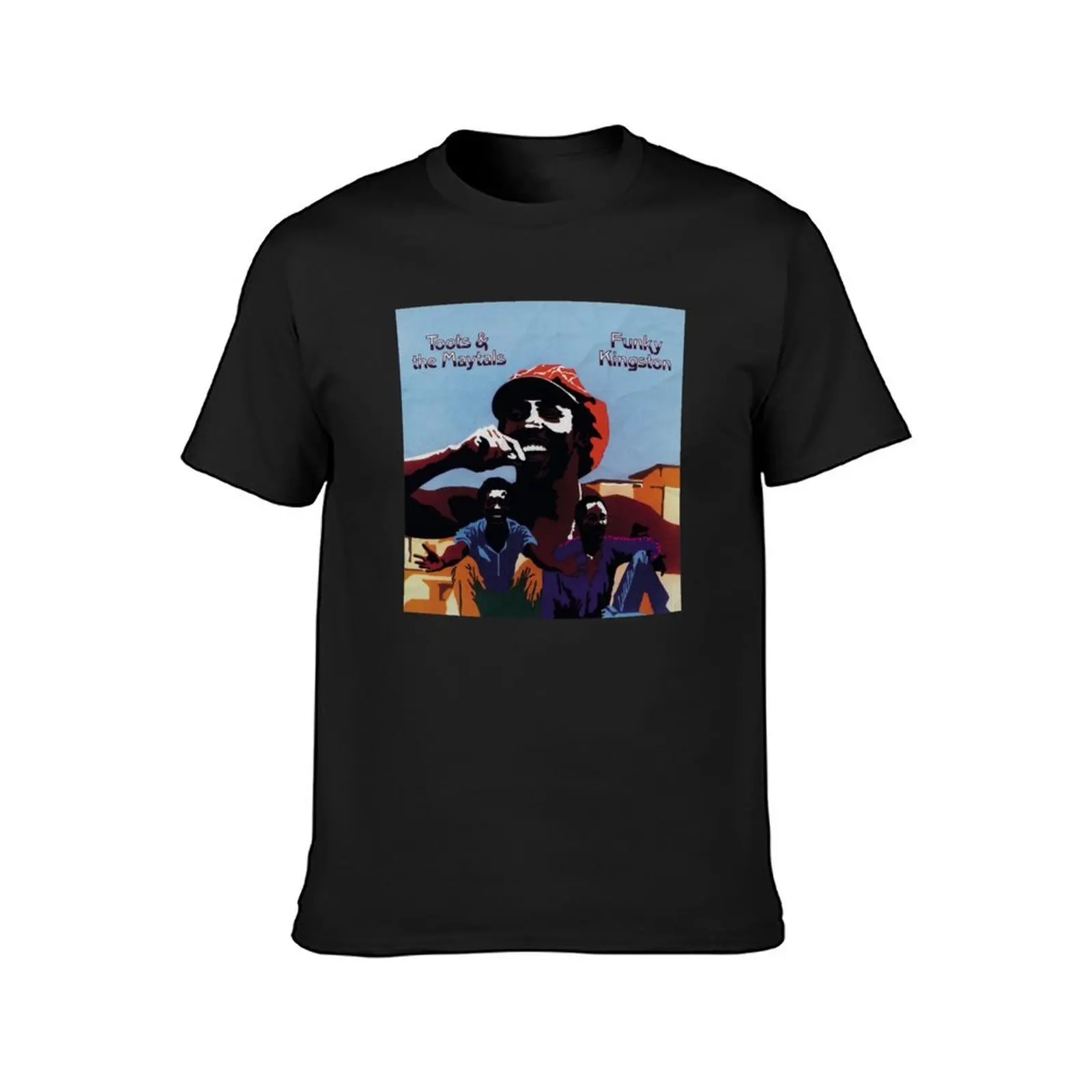 Toots And The Maytals Funky Kingston T-Shirt tops summer clothes black t-shirts for men