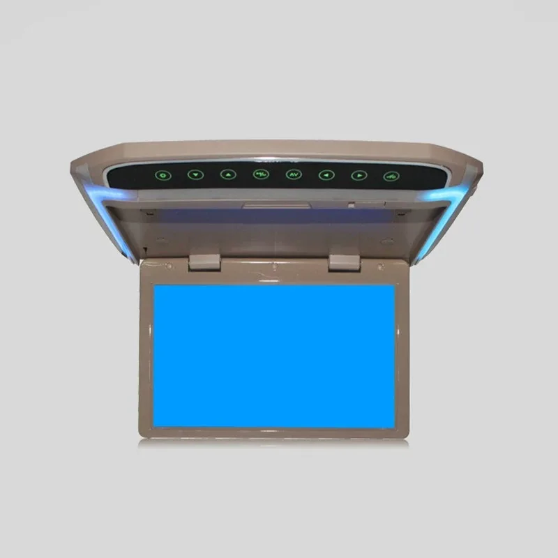 HD Car Ceiling Mount Monitor, MP5 Player with HDMI, Phone Screen Cast, Rear Seat Entertainment for Vans