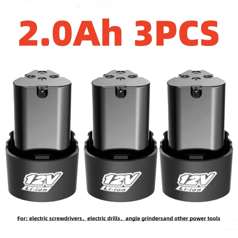 12V 4000mAh universele oplaadbare lithiumbatterij voor elektrische schroevendraaiers, boormachines, mini-haakse slijpmachines en ander elektrisch gereedschap