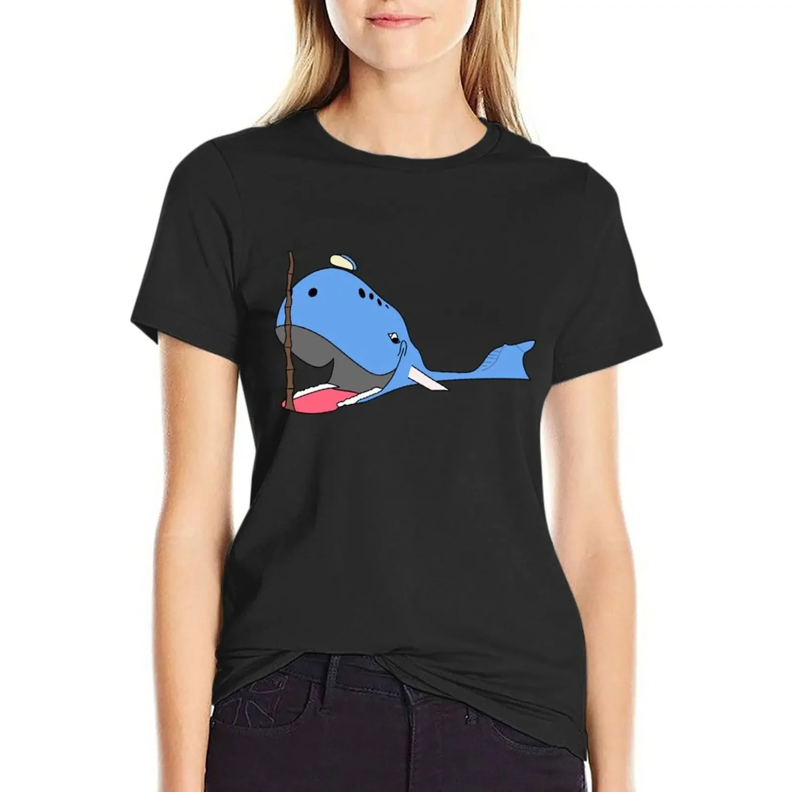

Blue Whale of Catoosa T-Shirt aesthetic clothes anime cute tops sublime clothes for Women