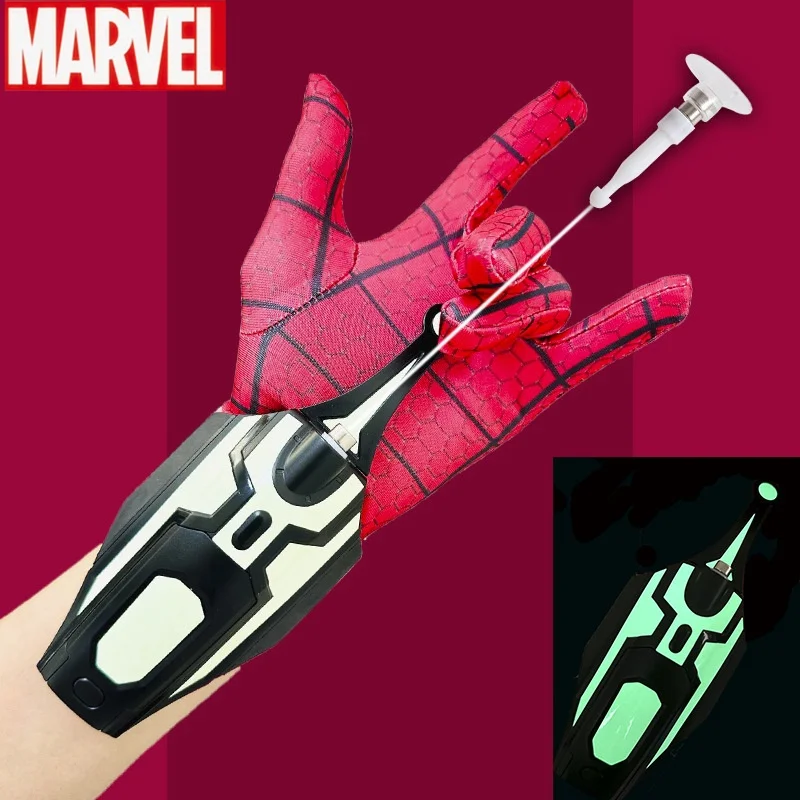 Spiderman Web Shooters Wrist Launcher Shooters Cosplay Props Shooting Device Toys Spidermen Silk Launche Boys Toys Gifts Hot