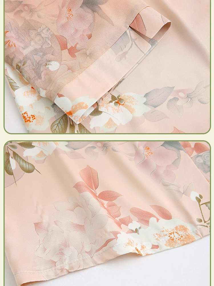 

Spring Faion Thin Mommy irt Set for Middle-Aged And ly People National Sle andma Top Loose Fit Button up Floral ...