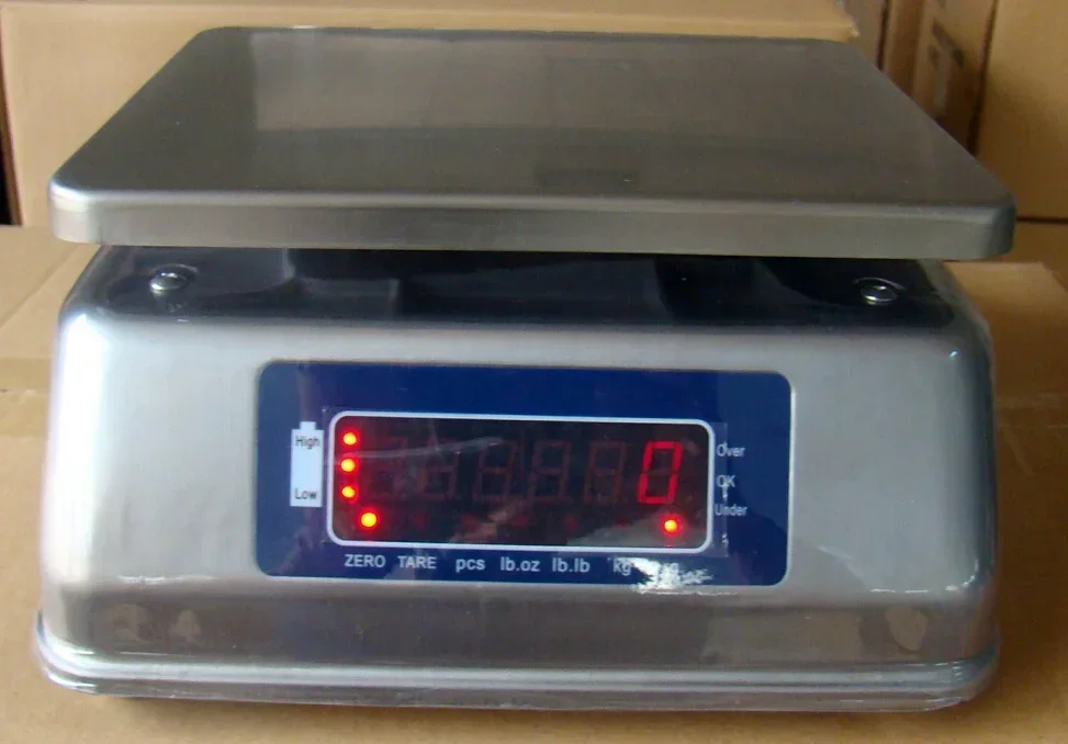 IP68 Waterproof Stainless Steel Digital Weight Scale Super 6 High Precision Digital Weighing Scale for Laboratory Food Weighing