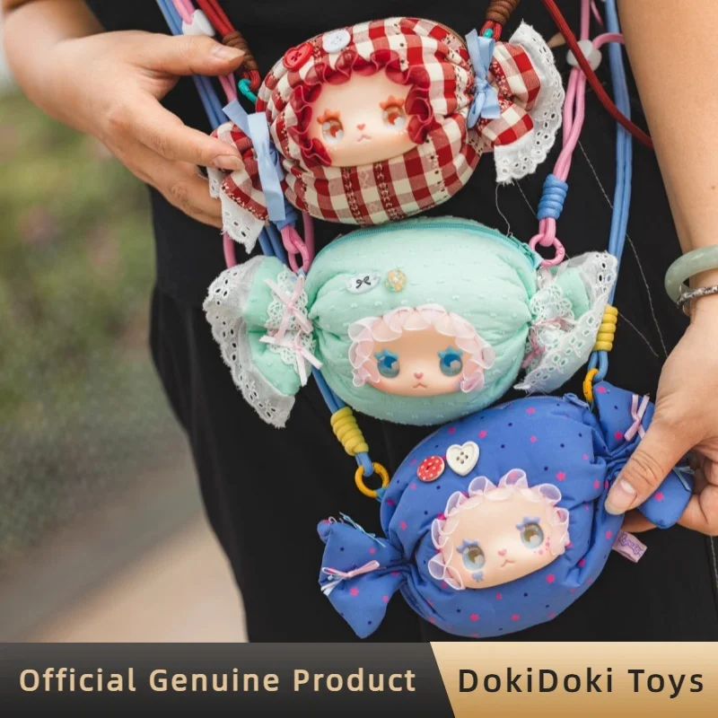 

Оригинальная серия плюшевых игрушек Emma Candy House: милый виниловый кукольный брелок-сюрприз, сумка через плечо, таинственная коробка, модная игрушка, подарок для девочек