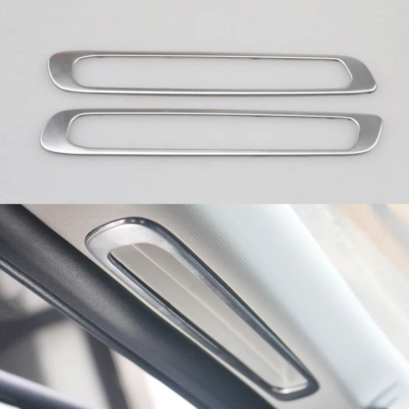 For Mazda 3 BP CX-30 DM 2019 2020 2021 2022 2023 2024 2025 Stainless Car A Pillar Air Outlet Frame Decoration Cover Trim Sticker - view 4