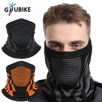 GTUBIKE Warm Elastic Breathable Half-Face Cycling Mask for Outdoor Sports Running Skiing - Running Face Cover for Cold Weather