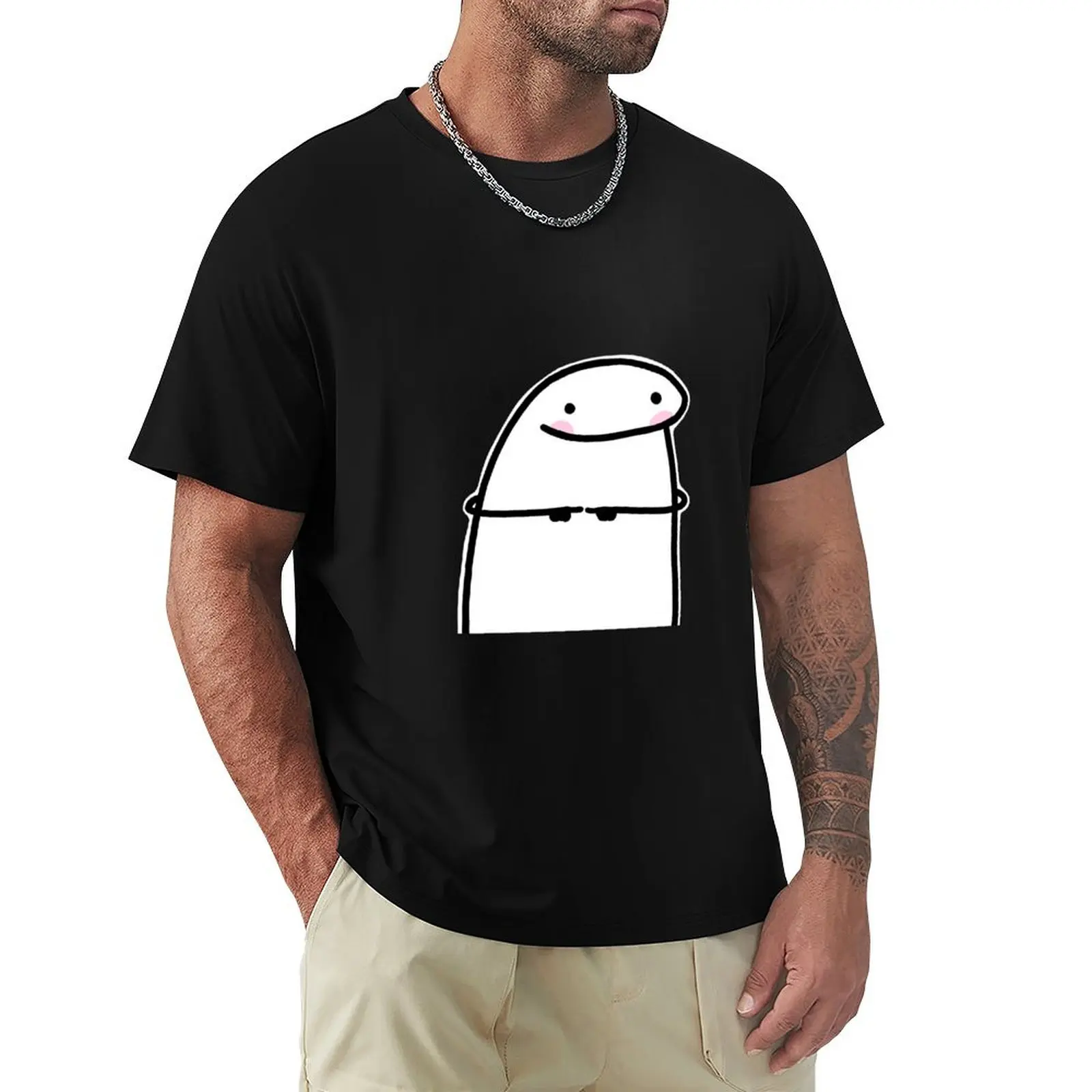 

Blushing Stickthing T-Shirt Personalized t-shirt aesthetic clothes funny gifts baggy shirts mens cotton t shirts