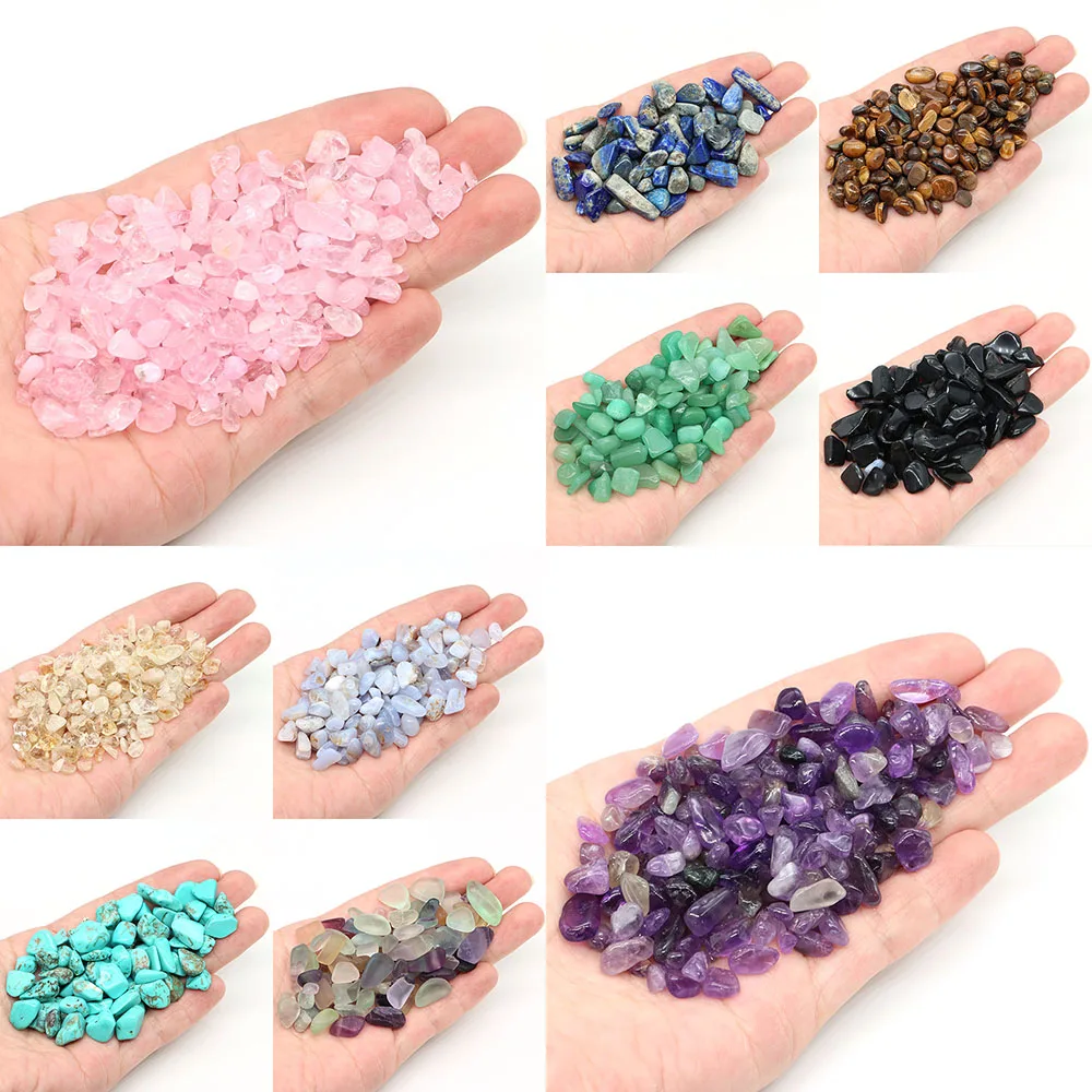 Natursteine, Kies, Kristalle, Splitter, Quarz, Erz, Mineralien, Reiki-Heilung, Trommelstein, Probe, Zuhause, Tank, Aquarium, Dekoration