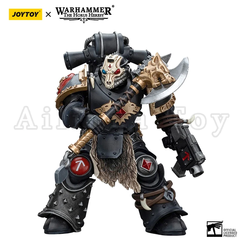 Joytoy 1/18 Actiefiguur De Horus Ketterij Ruimtewolven Deathsworn Pack Anime Collectie Militair Model