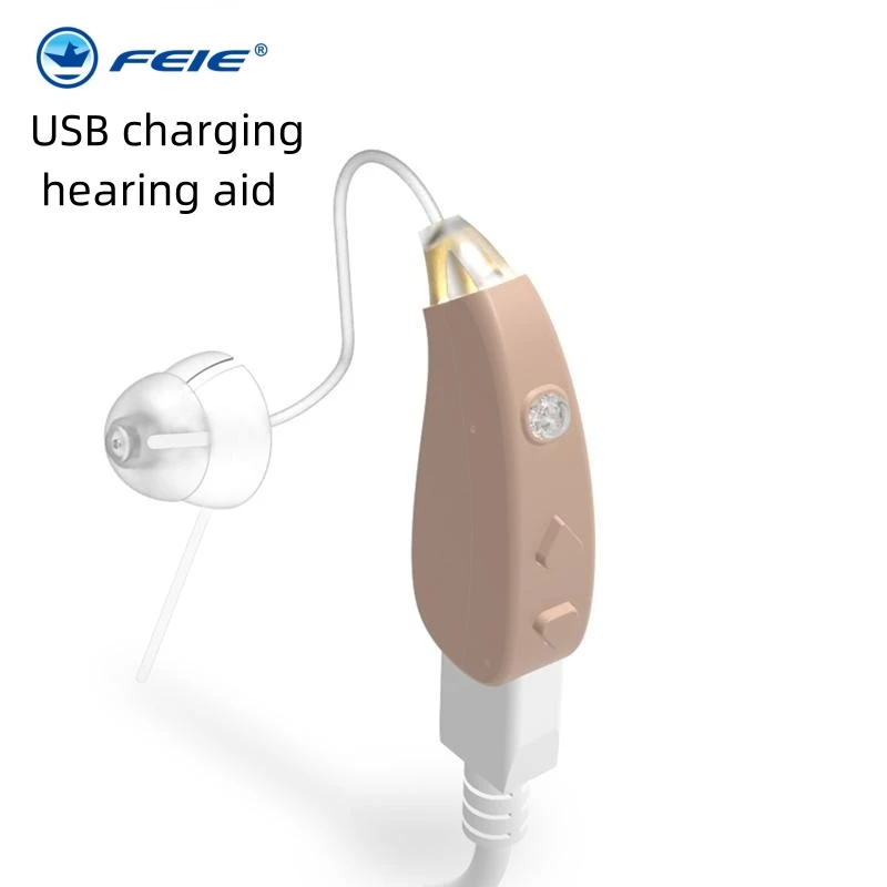 

2024 USB Digital High-Power Rechargeable Hearing AIDS, BTE Hearing AIDS For The Elderly and Young, Volume Amplifiers