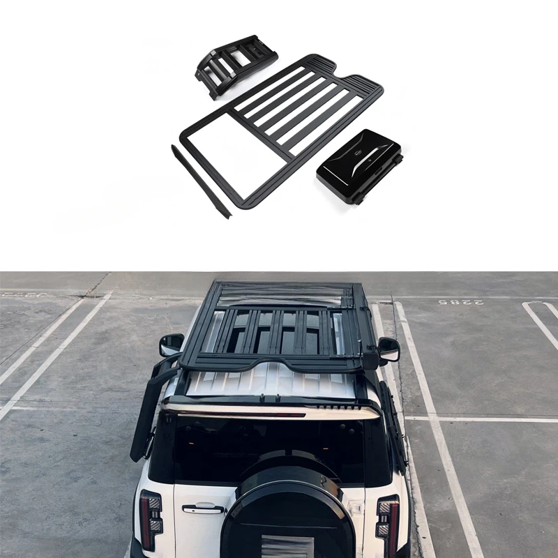 

Bj30 B30E Racks Car Ladder Side Storage Box Off-Road Roof Rack 4X4 For Baic Bj30 B30E Dune Accessories