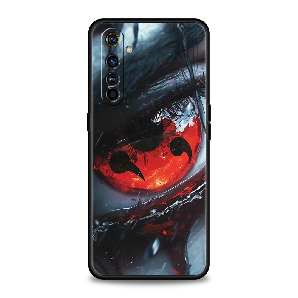 Cartoon Eyes Phone Case for Oppo A17 A12 A57 A74 A16 Find X5 X6 A52 A53 A54 A15 Reno 6 Z 7 Pro A9 2020 5G Silicone Shell Capas