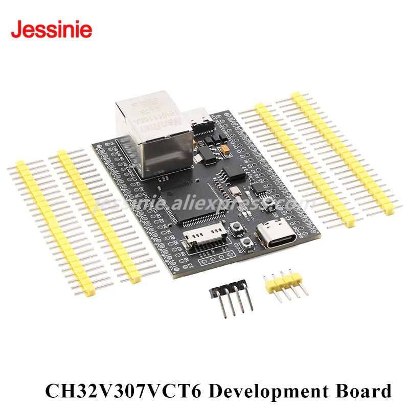 2 قطعة/1 قطعة CH32V307VCT6 مجلس التنمية LQFP-100 32 بت RISCV RISC-V تحكم MCU الأساسية لوحة تركيبية يدعم RT-Thread #1