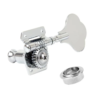 Tuning Pegs E -Gitarre, Open Gear Tuner, Fender Jazz Bass Silver, 4pcs 12 Hauptverkaufsarm -Jazz -Bass - №8