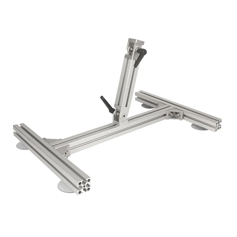 Imagem -04 - Atuador Linear Faça Você Mesmo Stands Liga de Alumínio Suporte Angular Ajustável Suporte do Motor com Ventosa Aço Inoxidável