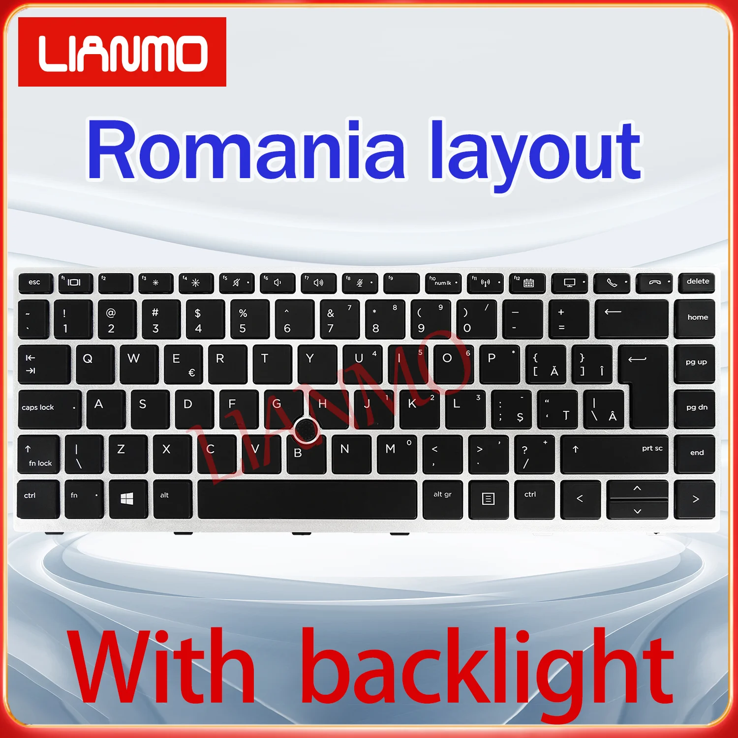 Spanish/Norwegian/Romania/Swedish/Slovenia/Turkish/Nordic for HP EliteBook 840 G5 846 G5 745 840 G6 14u G5 Backlight keyboard