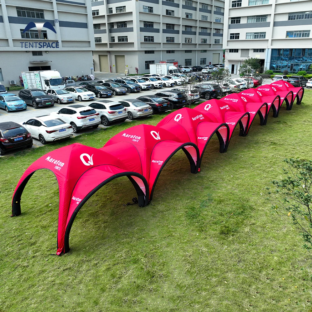 

Inflatable Uv Resistant Biking Marathon Car Racing Sporting Events Waterproof Portable Gazebo Canopy Inflatable Tent For Event