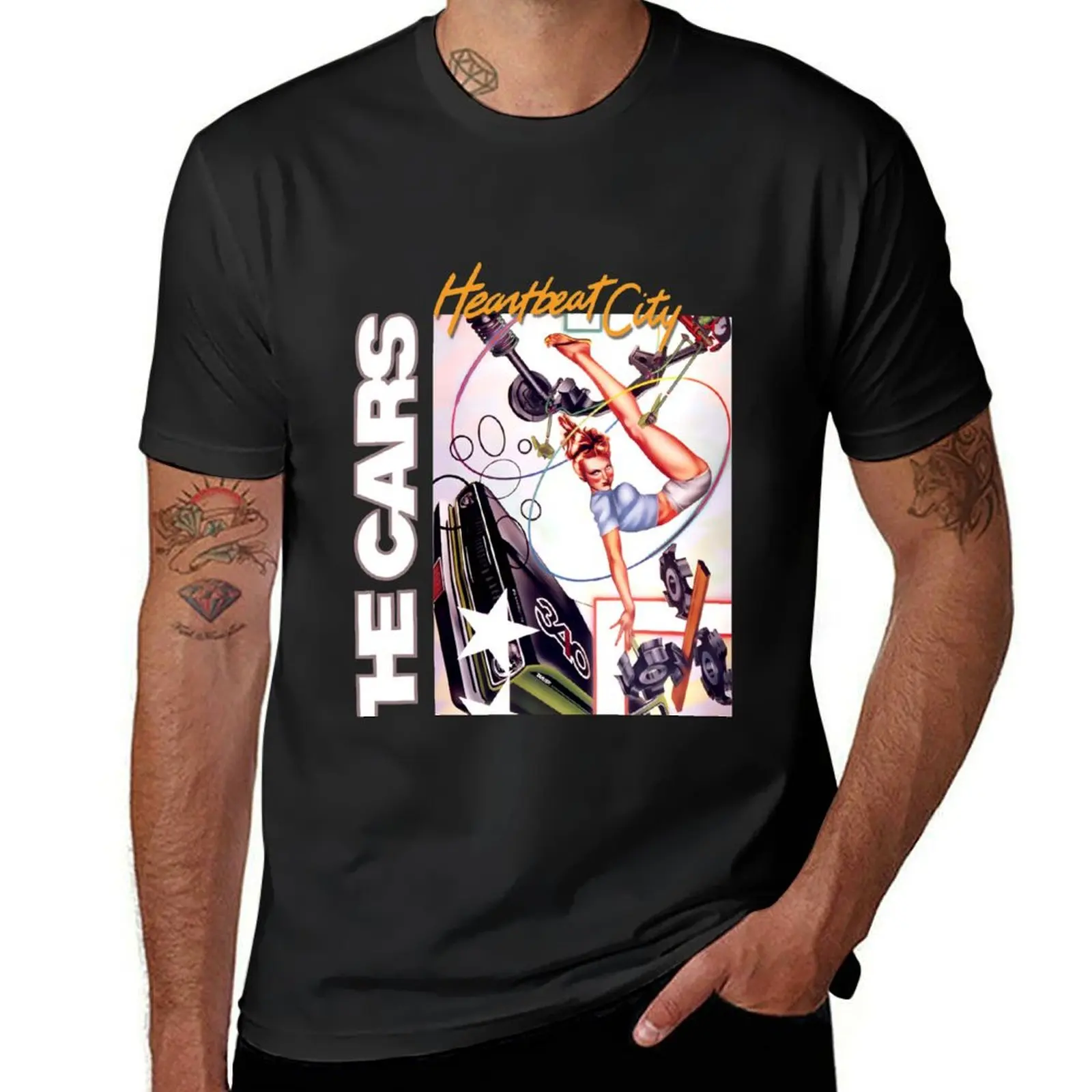 

The Cars heartbeat City T-Shirt vintage anime shirt graphics customs design your own fitted t shirts for men