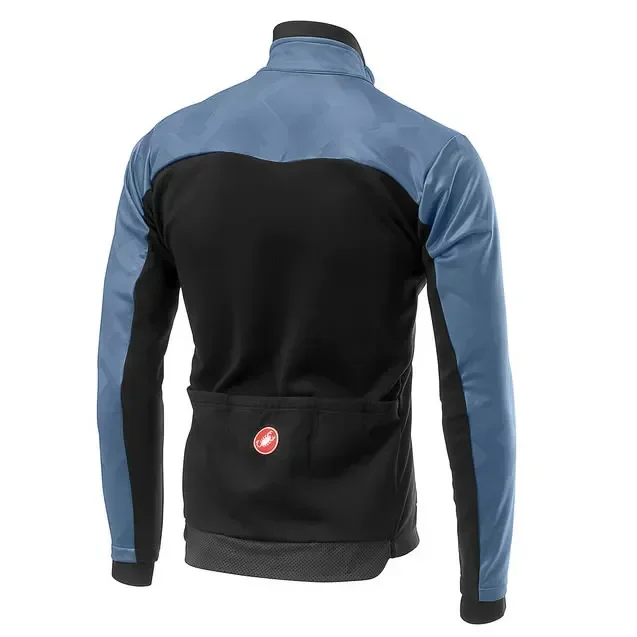 Winter Pro Long Sleeve Cycling Jersey Bib Pants MTB Bicycle Clothing Outdoor Mountain Road Uniform Bike Clothes