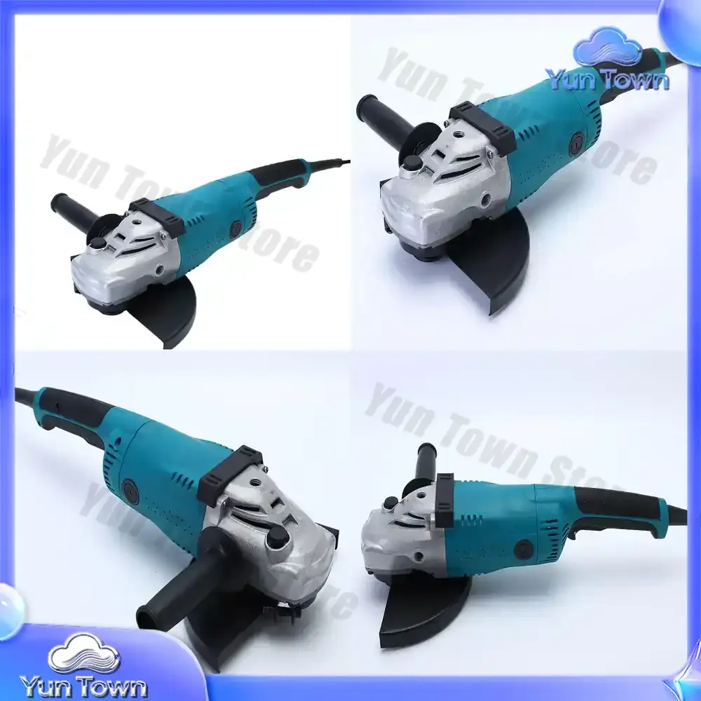 2200W 9-inch Electric Angle Grinder 230mm for Angle Grinder Accessories for Cutting Polishing Grinding Metal Wood Stone for
