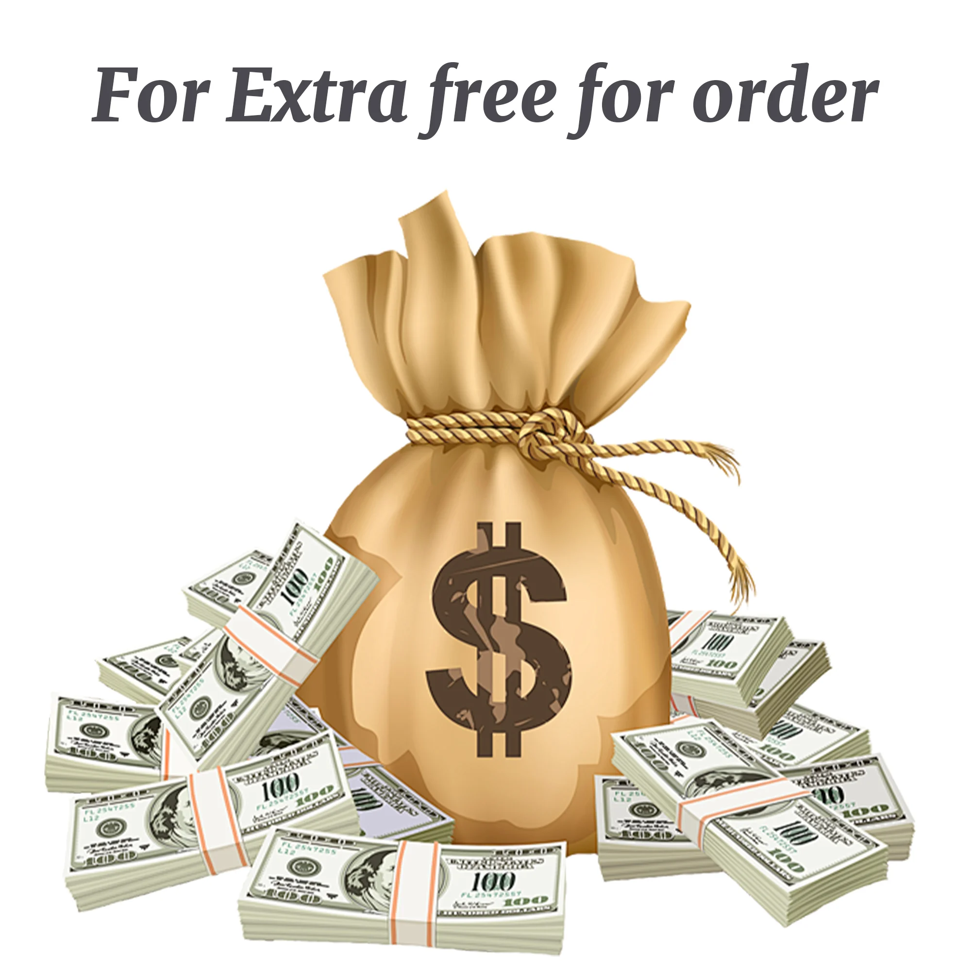 Special Order Extra Free for Certain Orders - Price Difference Option Available