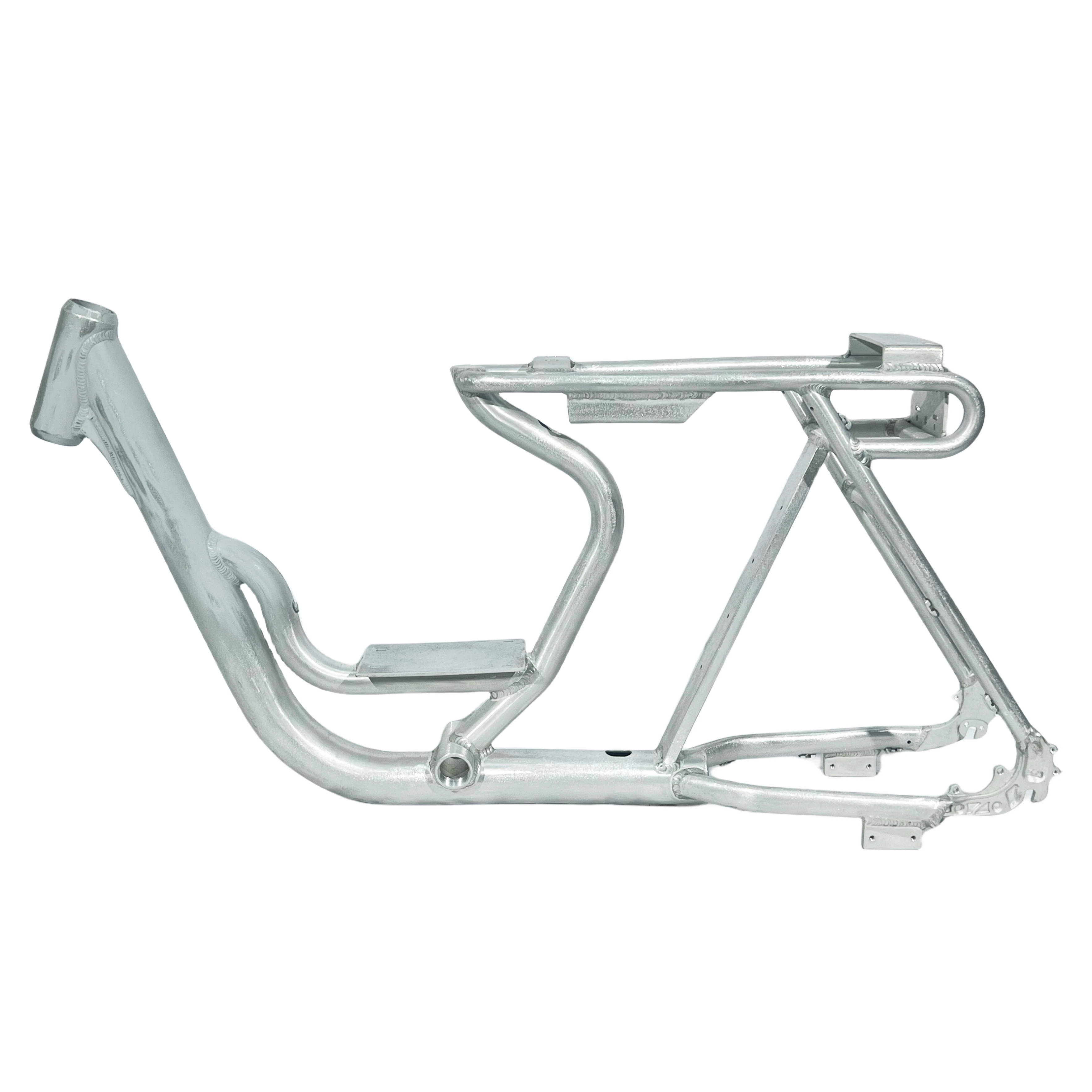 26" 6061 Aluminum E-Bike Frame for Mid Drive Motor, Road & Cruiser Bicycles view 5