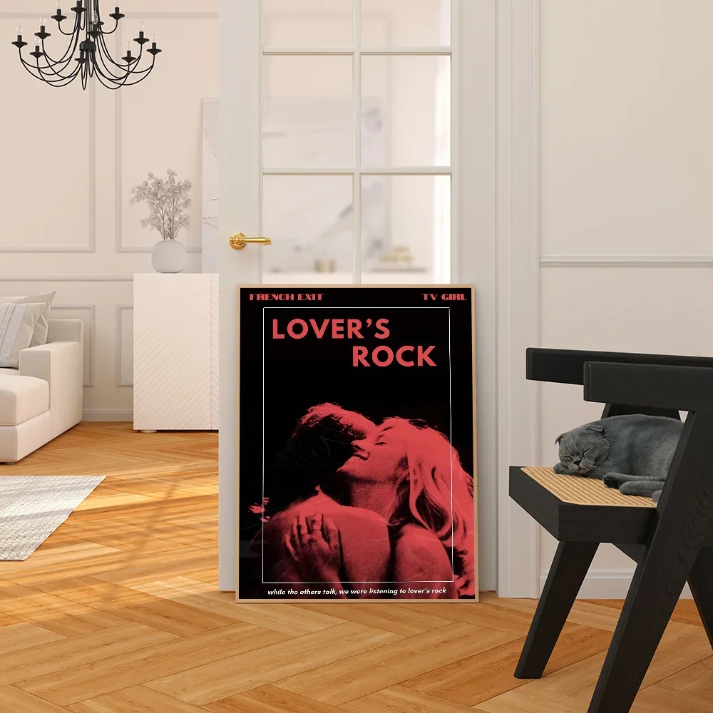 TV Girl Vintage Posters Sticky Whitepaper Prints Posters Artwork Posters Wall Stickers view 5