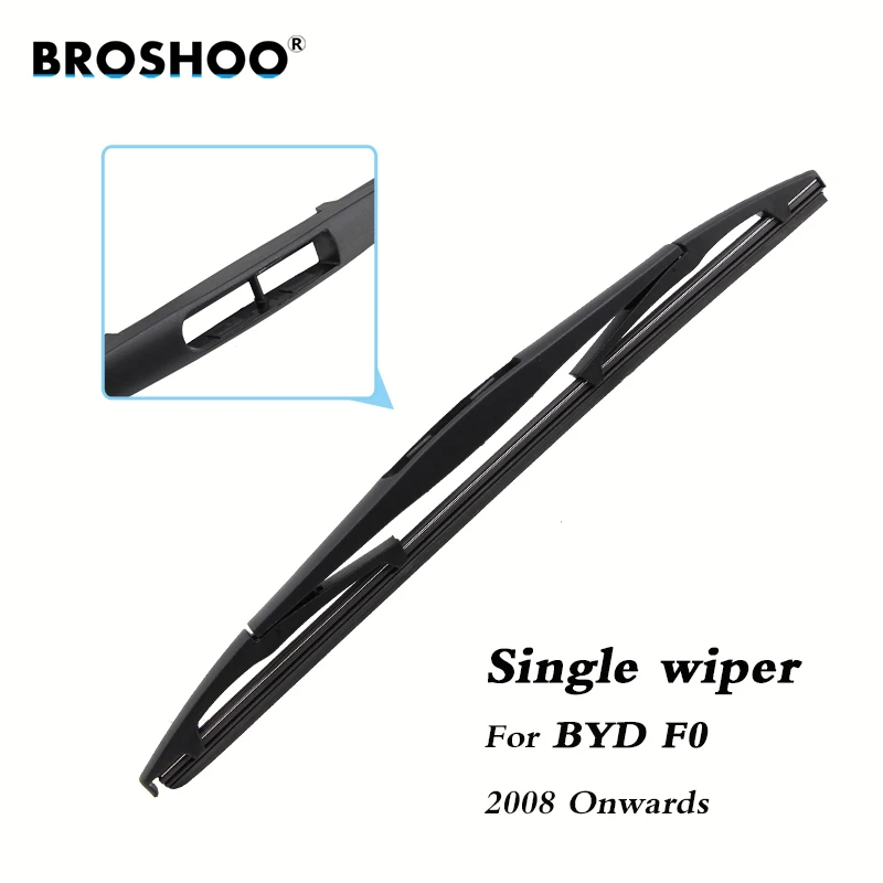 Car Wiper Blade Rear Back Window Windscreen Windshield Wipers For BYD F0 Hatchback 305 mm 2008-2015 Auto Accessories