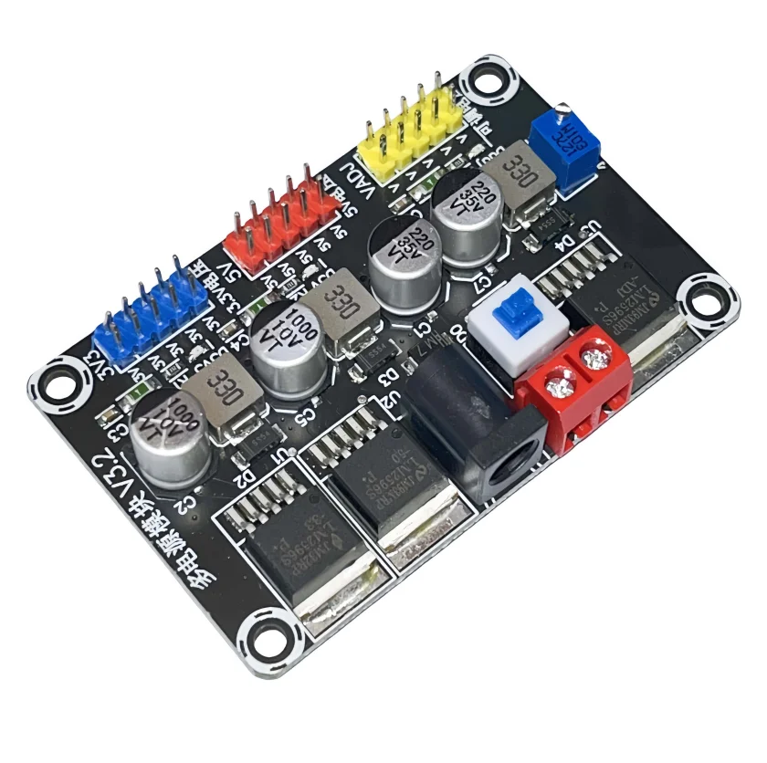 modulo-de-fonte-de-alimentacao-regulador-de-tensao-abaixador-ajustavel-lm2596-dc7-25v-para-dc33v-5v-para-experimentos-de-carro-inteligentes