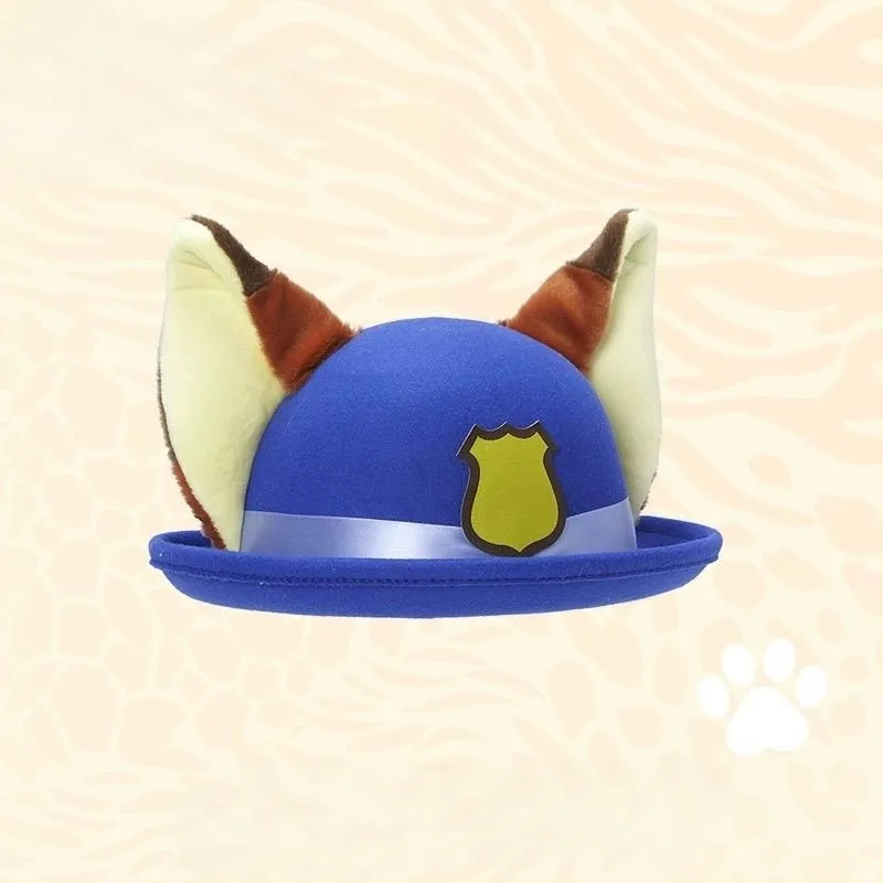 

Disney NEW Hat Three-dimensional Cute Cartoon It's Funny Commemorate Winter Nick's Ears Bonnet Parent Child Couple Gift