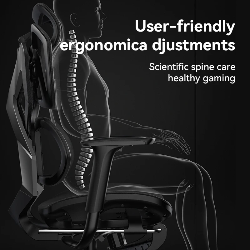 Wholesale height adjustable game electronic sports rotating chair computer game chair X5C with 3D linkage armrest
