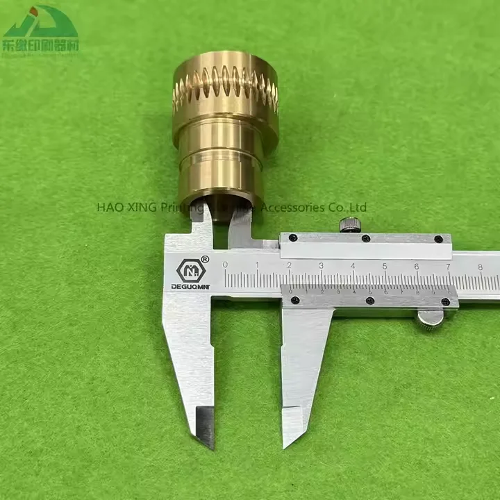 Printing Machinery Parts Copper Bushing Offset Printing Accessories Copper Sleeves for Man Roland Water Roller Copper Sleeve