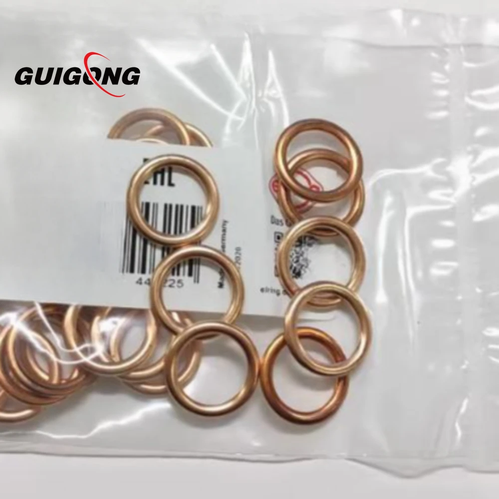 

GUIGONG 5PCS 031338 Oil Pan Sump Drain Plug Seal Ring for Peugeot Citroen