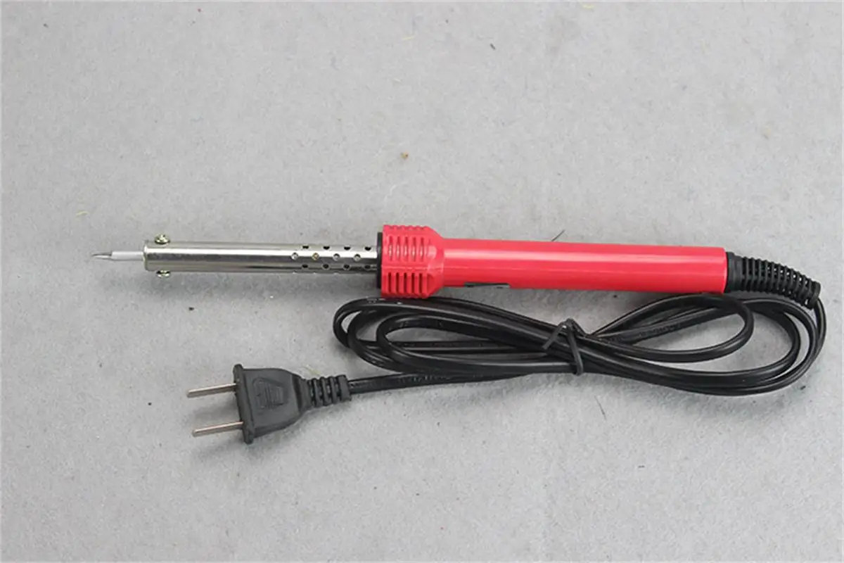 Electric soldering iron set home repair welding tin wire with lamp soldering pen external heat
