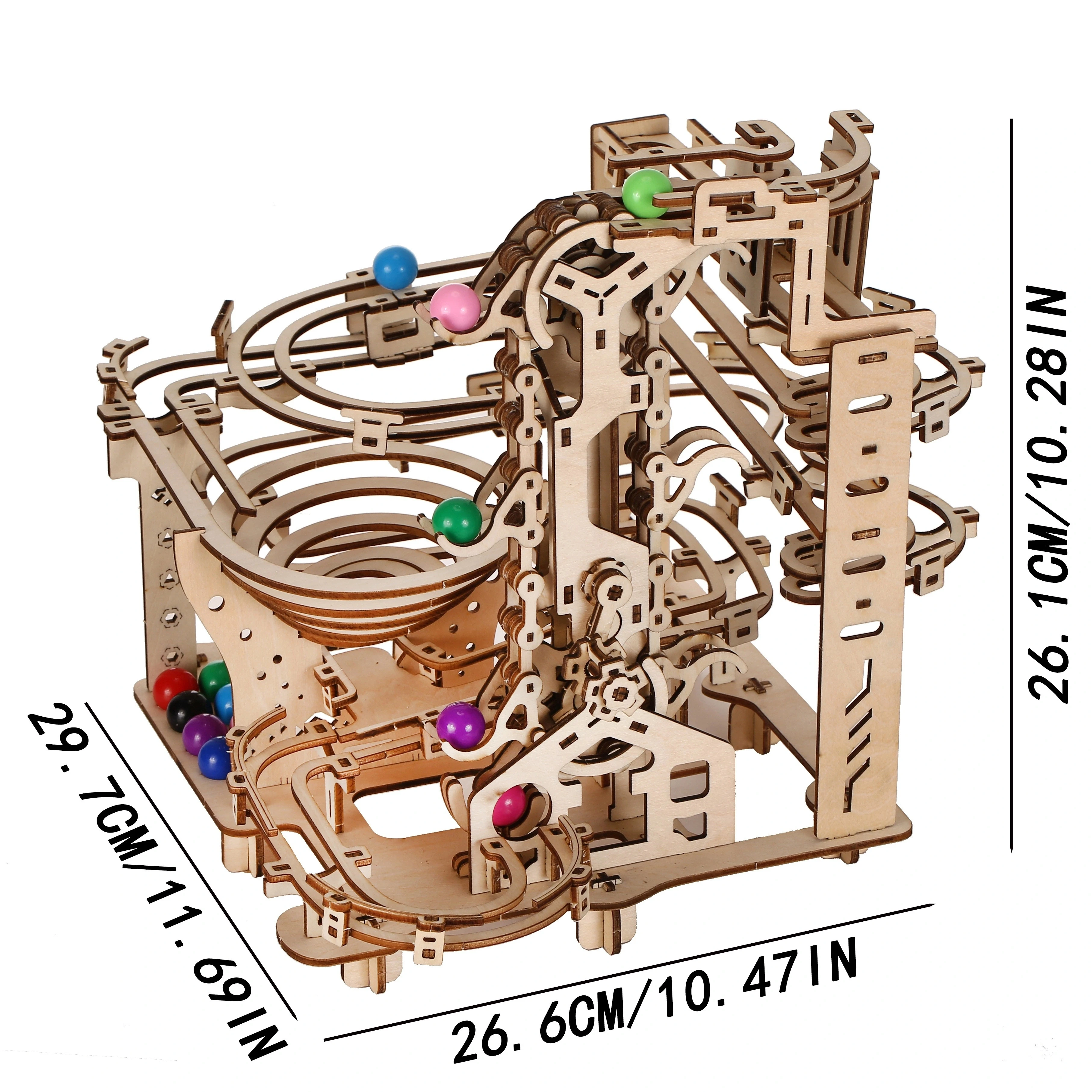 Hands Craft DIY 3D Wooden Puzzle Instrument Assembly Building Model Kit Brain Teaser Puzzles