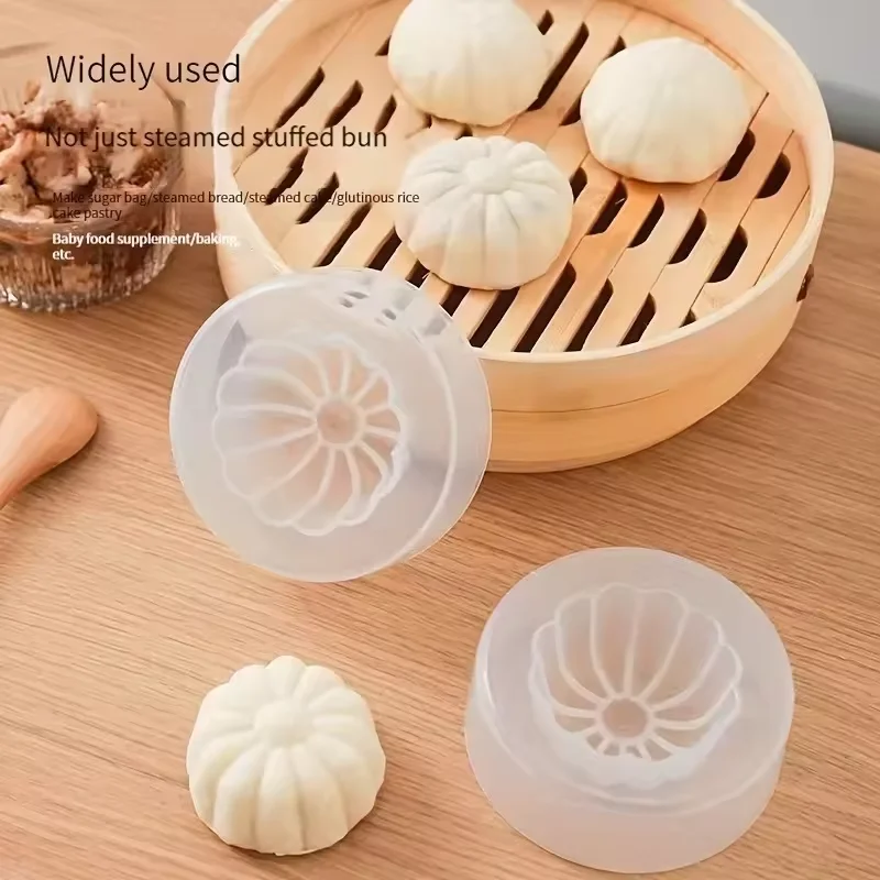 Steamed Stuffed Bun Making Mold Self Made Manual Steamed Bun Mold Kitchen Steamed Stuffed Bun Meat Cabbage Bag Mold Baking Tool