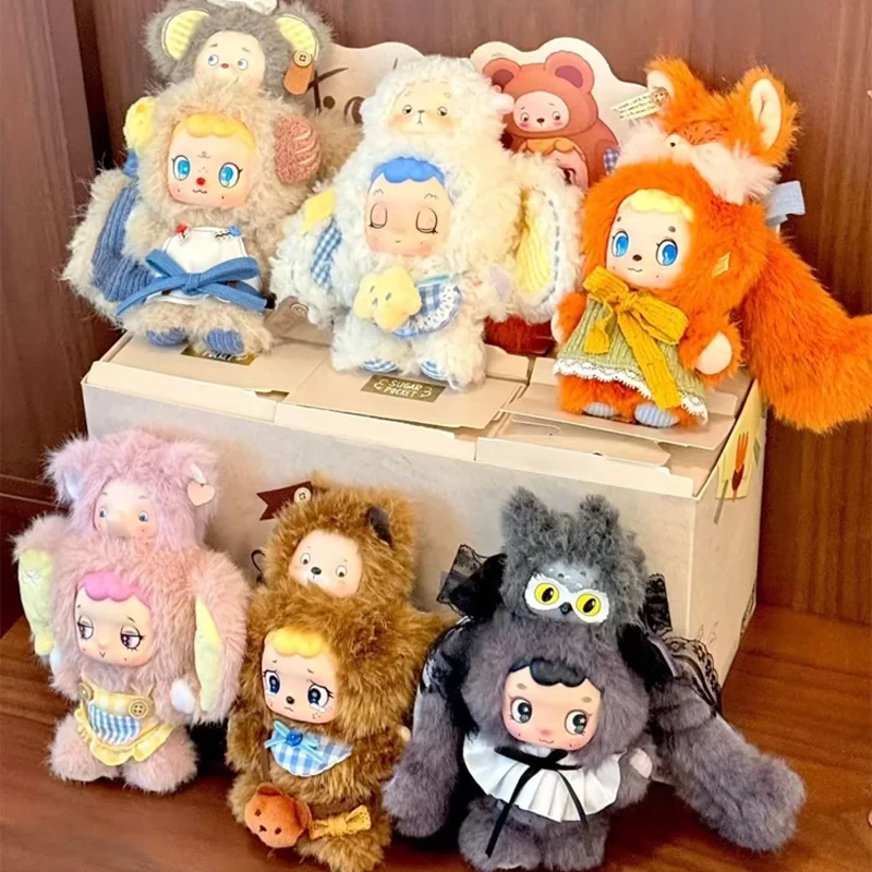 

FOFO Forest Guardian Series Blind Box Adorable FOFO Rabbit Plush Mystery Box Figure Anime Doll Surprise Bag Charm Pendant Gifts