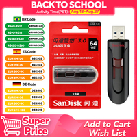 Original SanDisk CZ600 USB 3.0 Pen Drive  High Speed 256GB 128GB pendrive  32GB mini usb 3.0 16GB  plastic Memory Stick