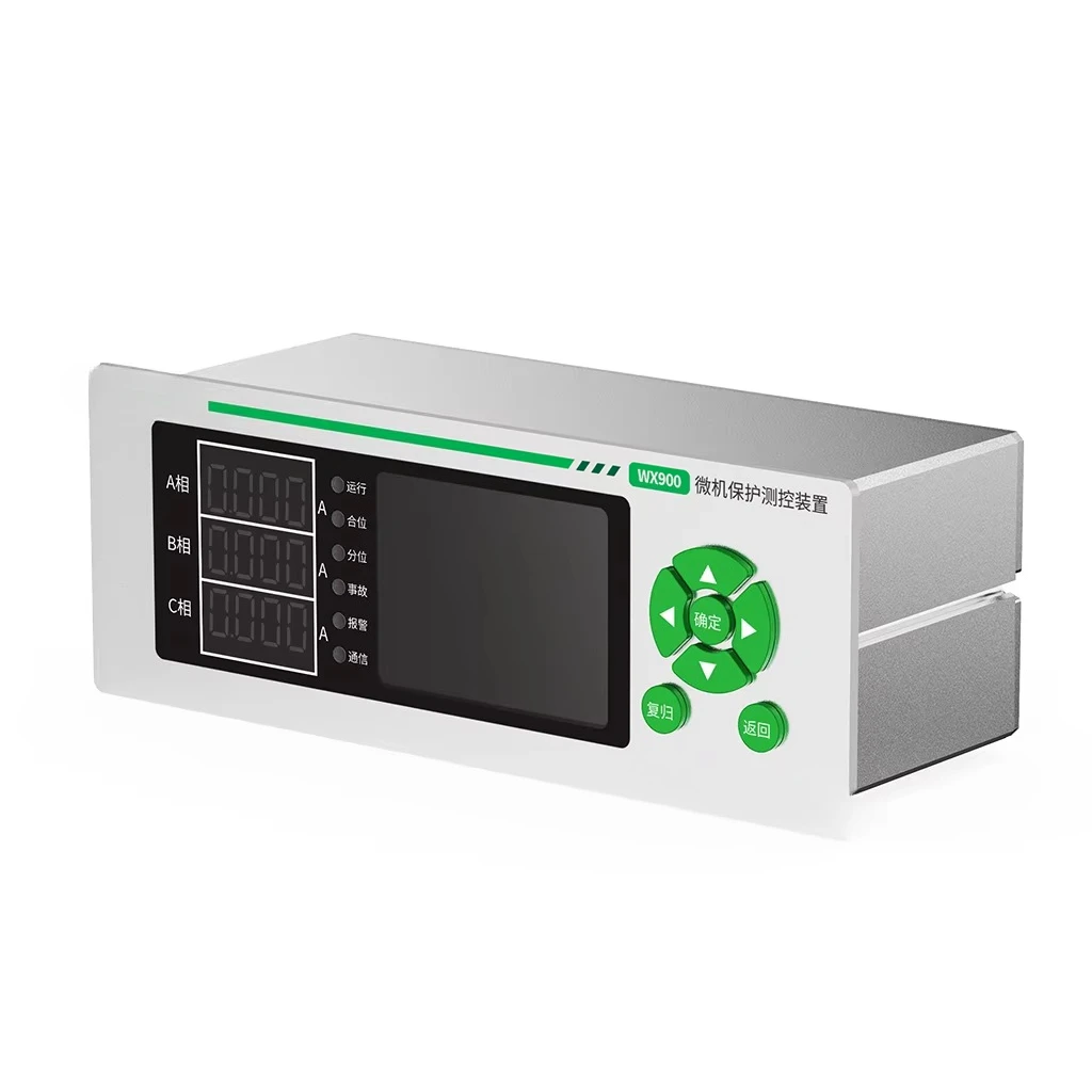 WX900-36 3P Insert-Type Terminal Sealed Epoxy Resin Microcomputer Three-Phase Relay Power Surface Panel Switchgear