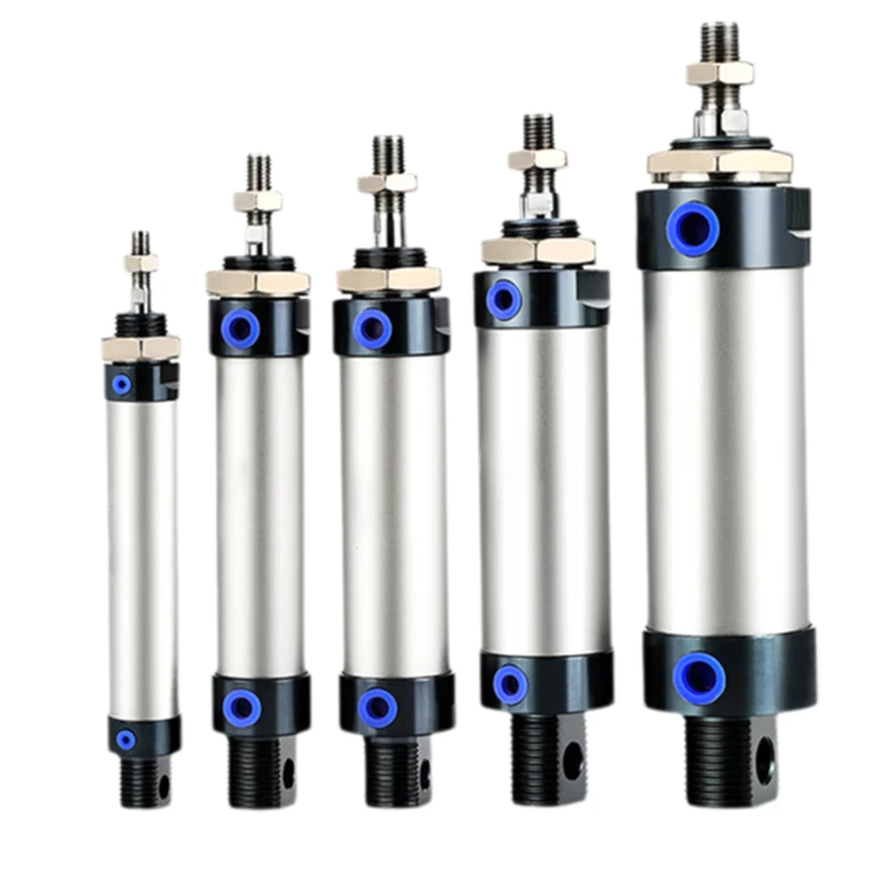 

MAL Series Mini Pneumatic Cylinder Double Acting Aluminum Alloy Air Cylinder MAL 16/20/25/32mm Bore 25/50/75/100/200mm Stroke
