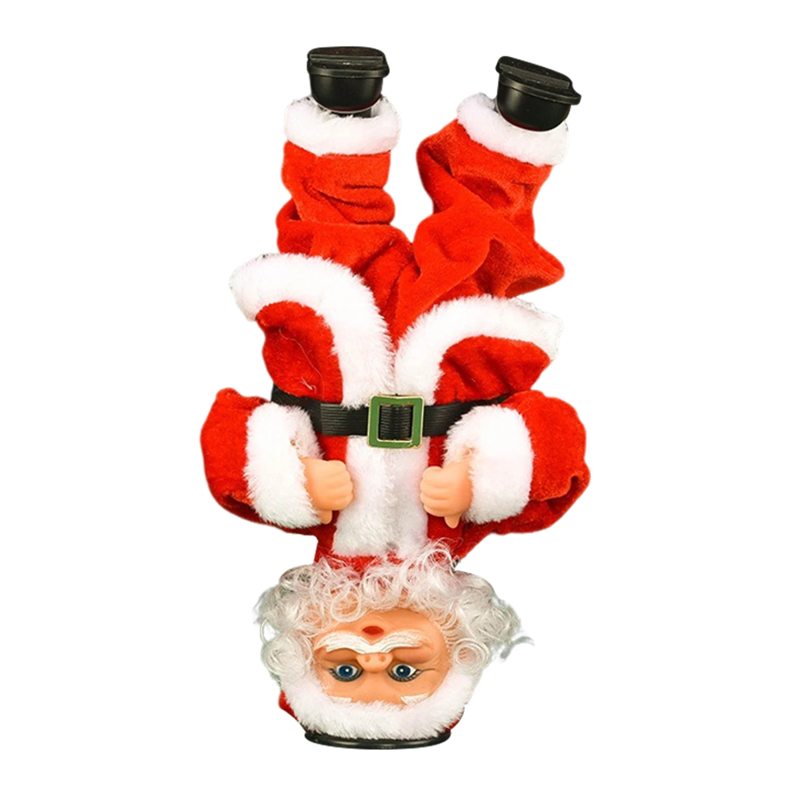 TAGNO DI SANTA DANCING EDABANDA CON MUSICA FUNICE ELETTRICA STATUE SANTA SANTA STATILE DECORAZIONI DI CASA CASA COMPETÀ GIOCHI PLUSH GIOCHI