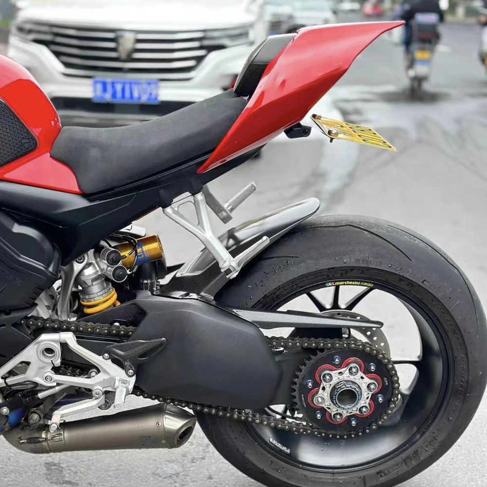 Tampa do assento traseiro da motocicleta, Cowl Hump, carenagem da cauda, Ducati Streetfighter V4 V4S V4R 2018-2024, Panigale V2 V4 S R 2018-2024