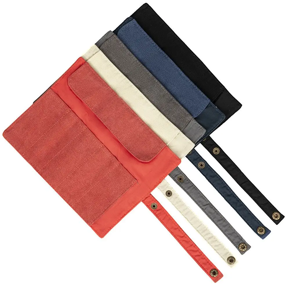 Packing Canvas Waterproof Watch Strap Organizer Necklace Storage Bag Watch Roll Bag Watch Roll Case Watch Strap Storage Bag