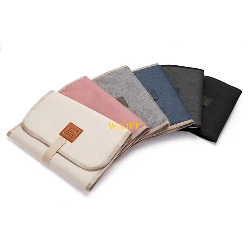 W3JF Foldable Baby Diaper Changing Pad Waterproof Newborn Travel Nappy Changing Mat