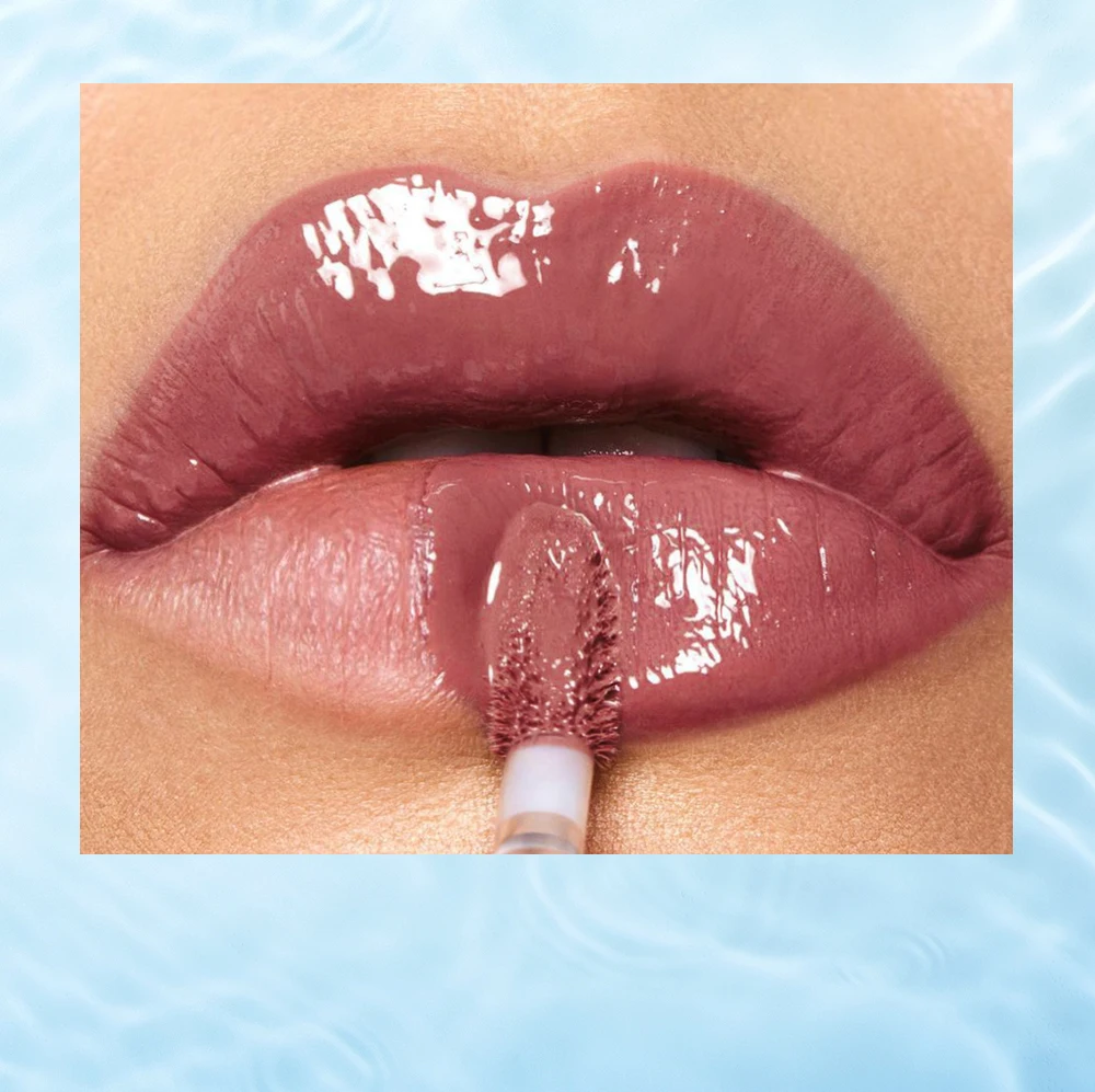 QIBEST Kristall-Lipgloss Spiegel-Wasser-Effekt Lip Glaze Langanhaltender Feuchtigkeitsspendender Lippenbalsam Aufpolsternder Gloss-Öl Hydratisierendes Make-up Lip Tint – Detail 3
